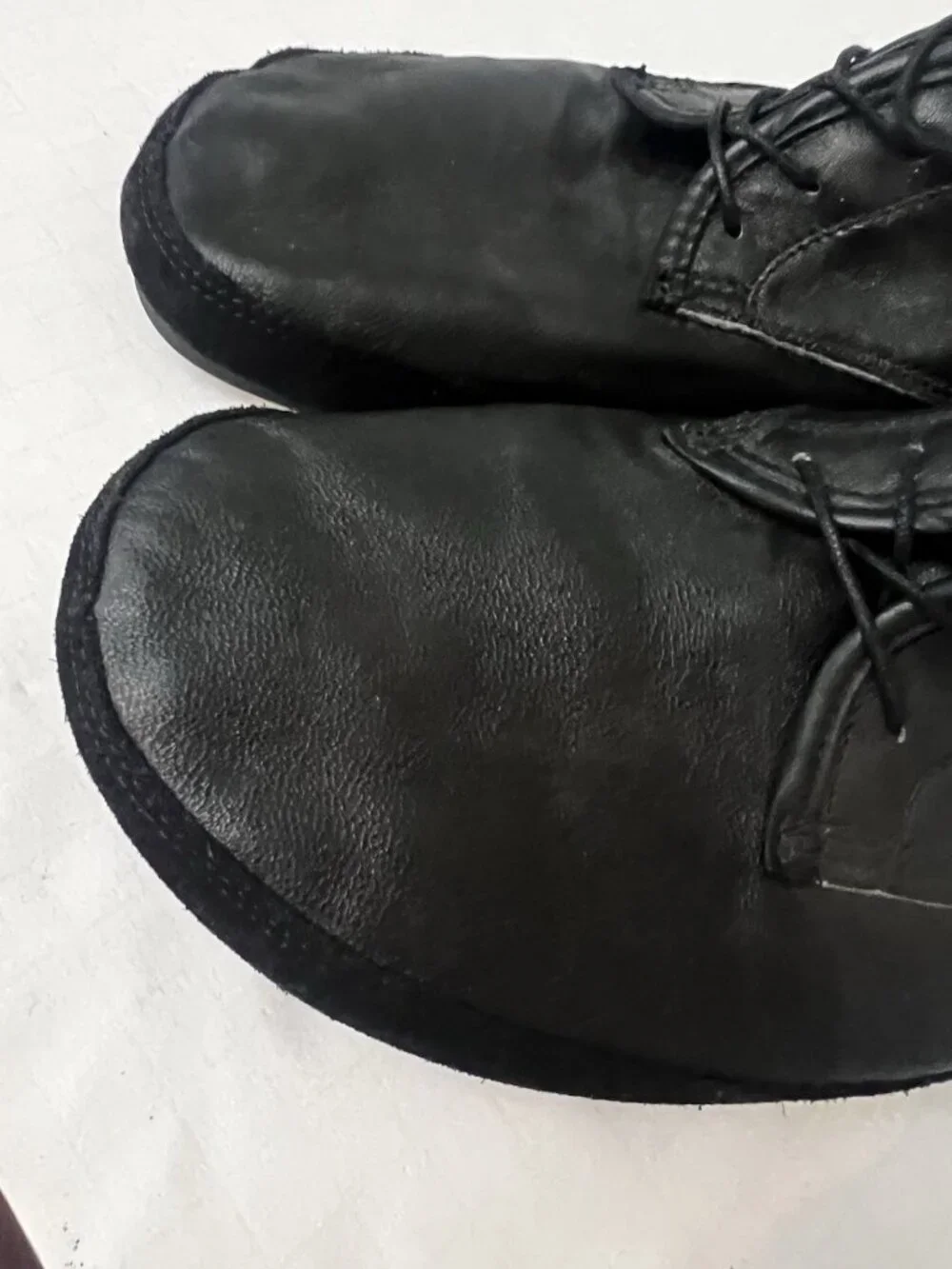 Tadeevo Derby Oxford Men 10.5 Shoes Black Leather Barefoot Minimalist Casual